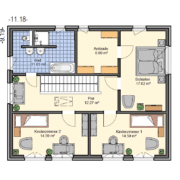 mainHAUS - Häuser: Stadthaus Grundriss OG