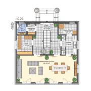 mainHAUS - Häuser: Stadtvilla Grundriss EG