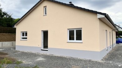 mainHAUS - Bungalow mit Garage in Rothhausen - Außenputz