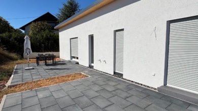 mainHAUS - Bungalow mit Pultdach in Oberleichtersbach - Außenansicht