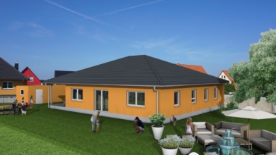 mainHAUS - Bungalow Schondra OT Singenrain - 3D-Ansicht