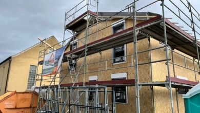 mainHAUS - Individualhaus in Bergrheinfeld - Hausmontage