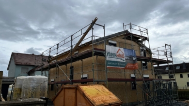 mainHAUS - Individualhaus in Bergrheinfeld - Hausmontage