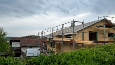 mainHAUS - Individualhaus mit Garage in Rothhausen - Hausmontage