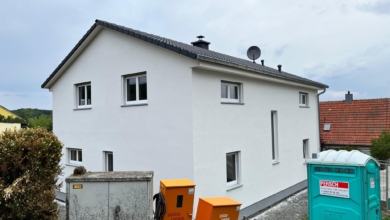 mainHAUS - Individualhaus mit Garage in Rothhausen - Außenputz