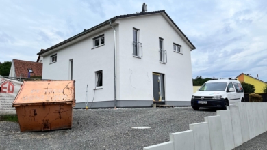 mainHAUS - Individualhaus mit Garage in Rothhausen - Außenputz