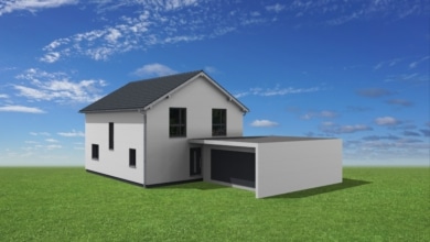 mainHAUS - Individualhaus (Sonderentwurf) in Stadtlauringen - 3D-Ansicht