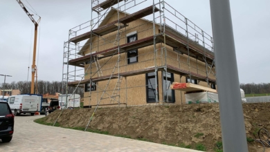 mainHAUS - Individualhaus Stettbach - Hausmontage