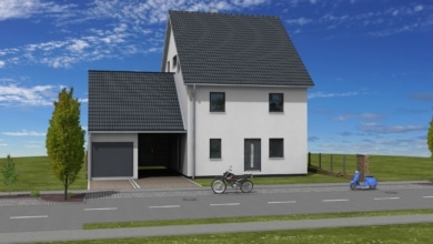 mainHAUS - Jungfamilienhaus (Sonderentwurf) in Gochsheim - 3D-Ansicht