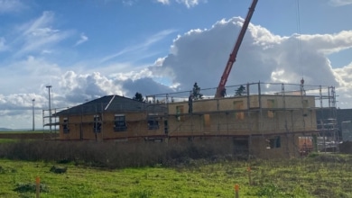 mainHAUS - Stadtvillen in Biebelried - Hausmontage