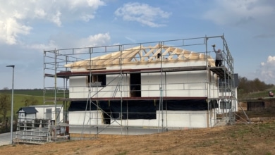 mainHAUS - Stadtvilla (HWF & SF) in Rimpar - Hausmontage