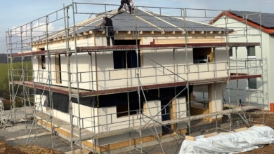 mainHAUS - Stadtvilla (HWF & SF) in Rimpar - Hausmontage