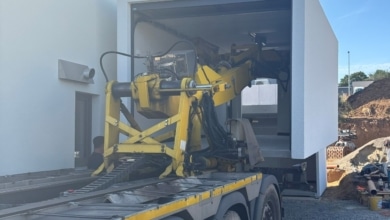 mainHAUS - Stadtvilla (HWF & SF) in Rimpar - Anlieferung und Montage Garage