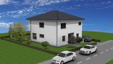 mainHAUS - Stadtvilla (HWF & SF) in Rimpar - 3D-Ansicht