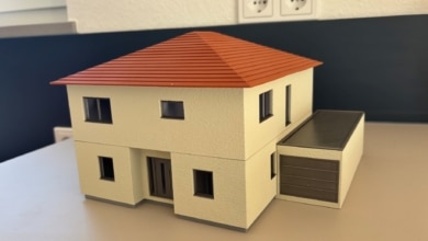 mainHAUS - Stadtvilla (HWF & SF) in Rimpar - 3D-Druck Geschenk