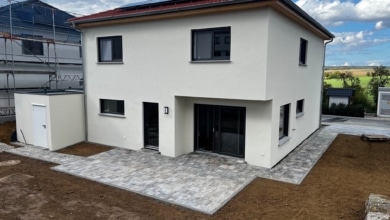 mainHAUS - Stadtvilla (HWF & SF) in Rimpar - Außenansicht