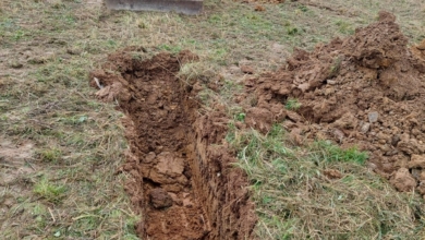 mainHAUS - Stadtvilla (HWF & SF) in Rimpar - Aushub für Bodengutachten