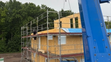 mainHAUS - Stadtvilla (HWF) in Stadtlauringen - Hausmontage