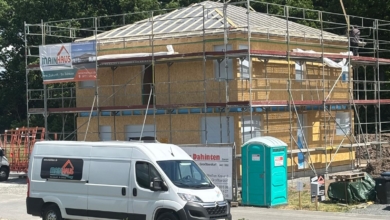 mainHAUS - Stadtvilla (HWF) in Stadtlauringen - Hausmontage